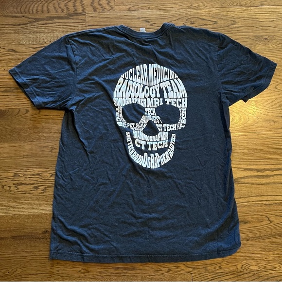 RADIOLOGY TEAM Gray Short Sleeve Tee - Picture 2 of 3